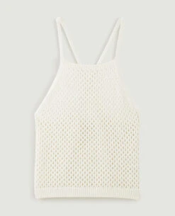 PIMKIE Top En Maille Ajourée Bretelles Croisées -Urban Soldes 409744 935K19 portrait HD 5