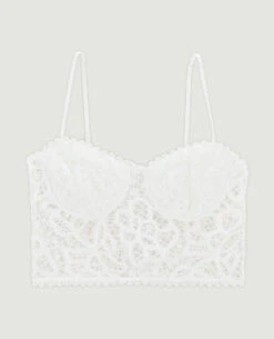 PIMKIE Brassière Balconnet En Dentelle Crochet -Urban Soldes 409756 924A09 portrait HD 5