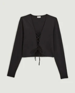 PIMKIE Top Court Avec Laçage Central -Urban Soldes 409759 899A08 portrait HD 5