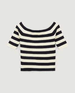 PIMKIE Top Encolure Bardot -Urban Soldes 409767 924C28 portrait HD 5