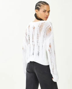 PIMKIE Pull Court Avec Détails Ajourés -Urban Soldes 409769 905A09 portrait HD 4