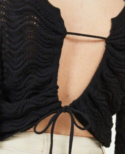 PIMKIE Pull Dos-nu En Maille Ajourée