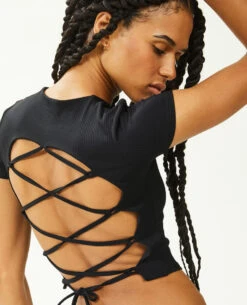 PIMKIE Top Dos-nu Avec Liens Croisés