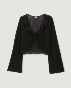 PIMKIE Top à Nouer Avec Volants -Urban Soldes 409790 899A08 portrait HD 5