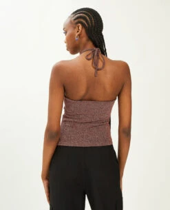 PIMKIE Top Dos-nu Avec Bretelles Croisées -Urban Soldes 409817 G07A08 portrait HD 4