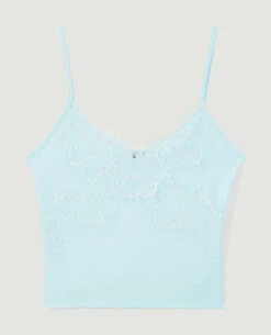 PIMKIE Débardeur Court Avec Dentelle -Urban Soldes 409822 J07A06 portrait HD 5