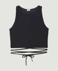 PIMKIE Top Sans Manche Avec Découpe Dos -Urban Soldes 409831 899A08 portrait HD 5