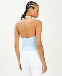 PIMKIE Top Dos-nu Court Avec Dentelle -Urban Soldes 409836 J07F06 portrait HD 4