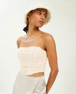 PIMKIE Corset Bustier Avec Micro-mesh -Urban Soldes 409845 913A0E portrait HD 6