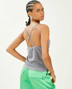 PIMKIE Top Col Bénitier Avec Lurex -Urban Soldes 409852 862A08 portrait HD 4