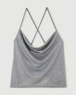 PIMKIE Top Col Bénitier Avec Lurex -Urban Soldes 409852 862A08 portrait HD 5