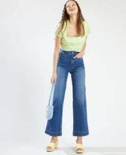 PIMKIE Chemisier Cropped Brodé -Urban Soldes 562515 A50E05 portrait HD 6