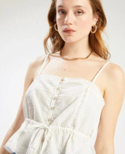 PIMKIE Top à Bretelles Dentelle -Urban Soldes 562540 912A09 portrait HD 4