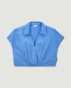 PIMKIE Chemise Cropped Croisée -Urban Soldes 562547 B87A06 portrait HD 5