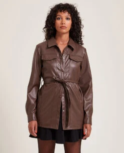 PIMKIE Chemise Longue En Simili -Urban Soldes 562580 D23A07 portrait HD 6