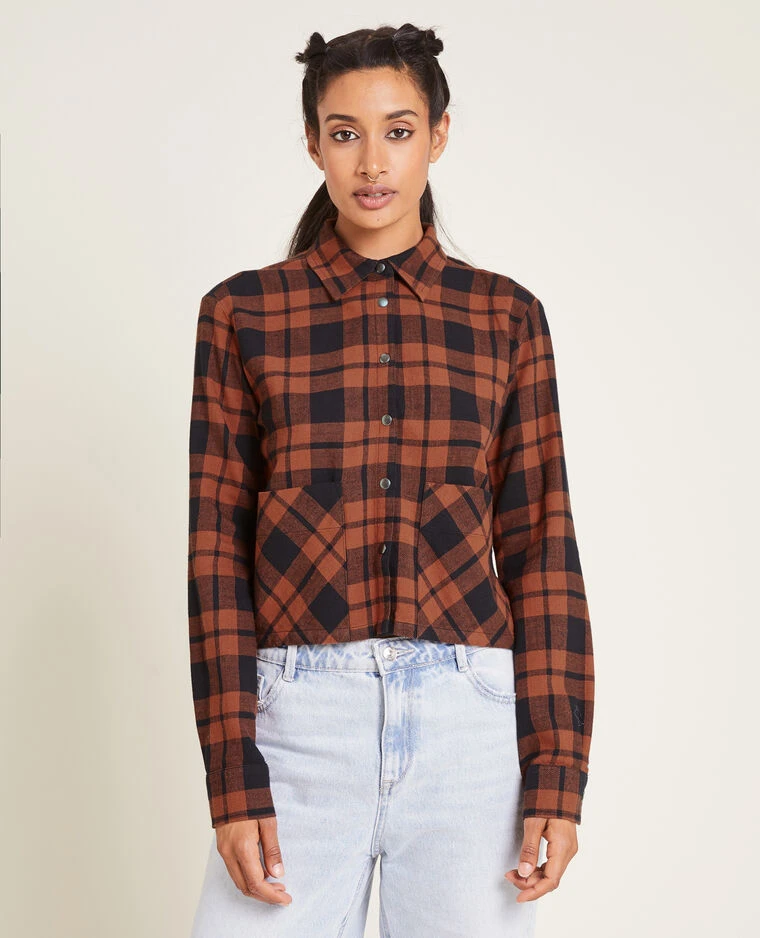 PIMKIE Chemise Courte à Carreaux 4 PIMKIE Chemise Courte à Carreaux – Image 2