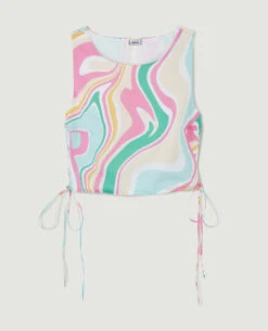 PIMKIE Top Avec Lacets -Urban Soldes 562585 A10I05 portrait HD 5