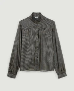 PIMKIE Chemisier Fluide Avec Petits Volants -Urban Soldes 562598 899F0G portrait HD 5