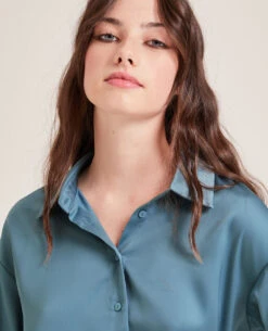 PIMKIE Chemise Courte En Tissu Satiné