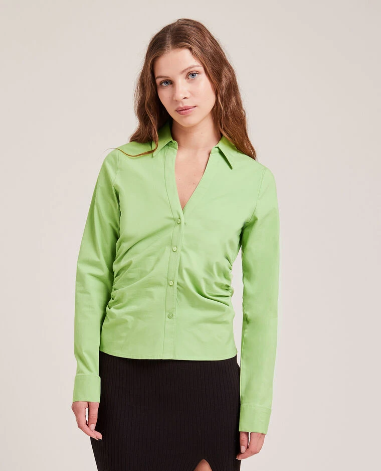 PIMKIE Chemise Cintrée Col V 4 PIMKIE Chemise Cintrée Col V – Image 2