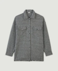 PIMKIE Surchemise En Tweed -Urban Soldes 562628 899A08 portrait HD 5