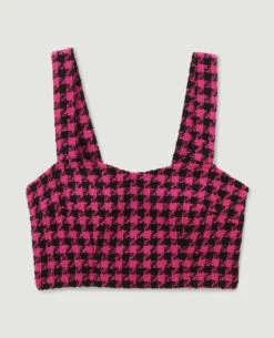 PIMKIE Brassière En Tweed -Urban Soldes 562630 I63B08 portrait HD 5