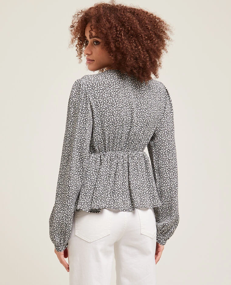 PIMKIE Blouse Encolure V Base Volantée 5 PIMKIE Blouse Encolure V Base Volantée – Image 3