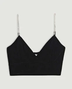 PIMKIE Brassière Velours Ras Et Strass -Urban Soldes 562632 899A08 portrait HD 5