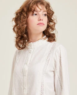 PIMKIE Blouse Dentelle Et Plumetis