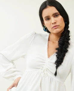 PIMKIE Blouse Dentelle Et Fronces