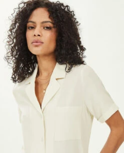 PIMKIE Chemise Courte Avec Lin