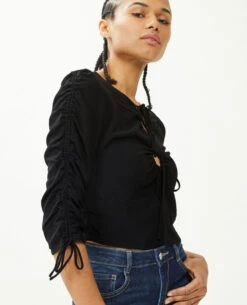 PIMKIE Top Avec Liens Coulissants