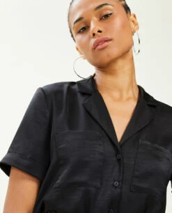 PIMKIE Chemise Cropped En Satin