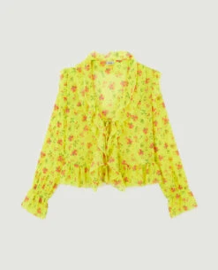 PIMKIE Blouse Avec Nouette Et Volants -Urban Soldes 562663 A00I02 portrait HD 5