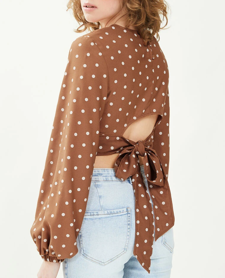 PIMKIE Blouse Courte Manches Bouffantes 3 PIMKIE Blouse Courte Manches Bouffantes