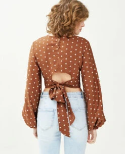 PIMKIE Blouse Courte Manches Bouffantes 9 PIMKIE Blouse Courte Manches Bouffantes -Urban Soldes 562672 D36D07 portrait HD 4