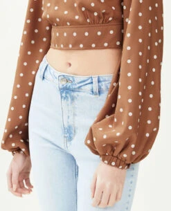 PIMKIE Blouse Courte Manches Bouffantes 11 PIMKIE Blouse Courte Manches Bouffantes -Urban Soldes 562672 D36D07 portrait HD 6