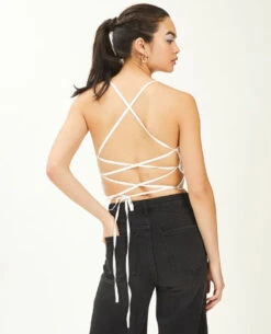 PIMKIE Top Dos-nu Broderie Anglaise