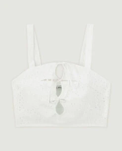 PIMKIE Top Court Broderie Anglaise -Urban Soldes 562675 912F09 portrait HD 5