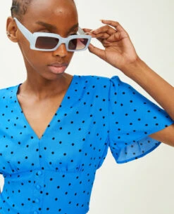 PIMKIE Blouse Courte Manches Papillon