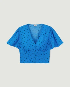 PIMKIE Blouse Courte Manches Papillon -Urban Soldes 562677 B47D11 portrait HD 5