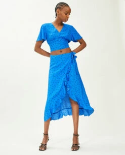 PIMKIE Blouse Courte Manches Papillon -Urban Soldes 562677 B47D11 portrait HD 6