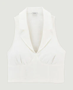 PIMKIE Top Façon Gilet De Barman -Urban Soldes 562678 900A09 portrait HD 5