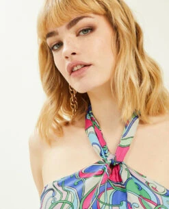 PIMKIE Top Dos-nu Esprit Foulard -Urban Soldes 562692 A40I06 portrait HD 6