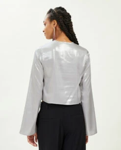 PIMKIE Blouse Courte Avec Lien Croisé à Nouer -Urban Soldes 562700 A80A0G portrait HD 4