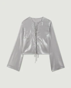 PIMKIE Blouse Courte Avec Lien Croisé à Nouer -Urban Soldes 562700 A80A0G portrait HD 5