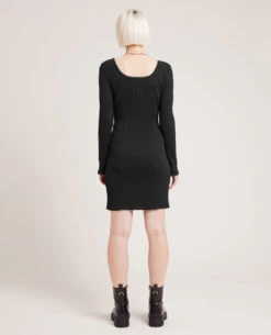 PIMKIE Robe Côtelée Manches Longues -Urban Soldes 781824 899A08 portrait HD 4