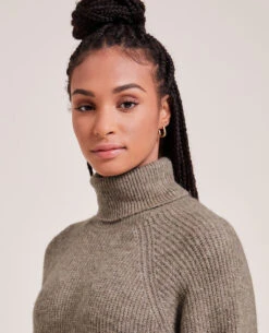 PIMKIE Robe Pull Longue Col Roulé