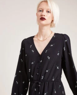 PIMKIE Robe Manches Longues Motif Fleurs