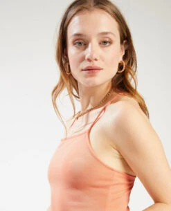 PIMKIE Robe Courte Bretelles Croisées -Urban Soldes 781850 H09A01 portrait HD 4